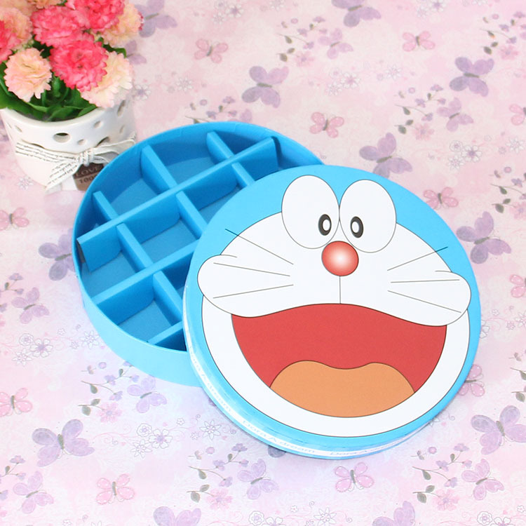J4923 Robo-Cat 12 bars round chocolate foreign trade candy gift box