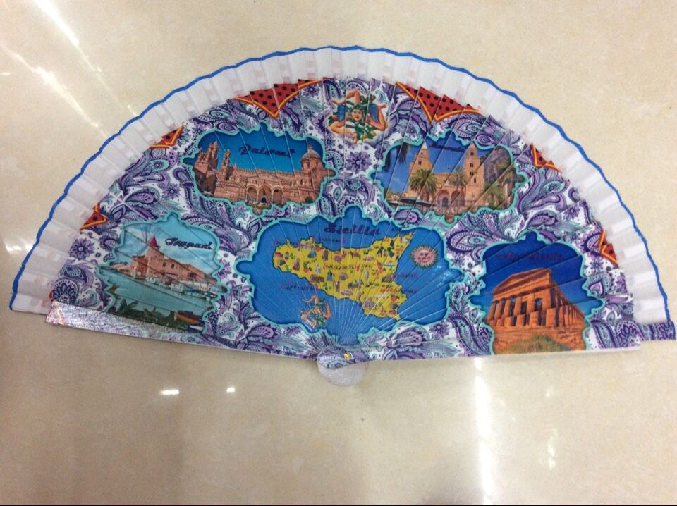 西班牙扇 喷绘扇 工艺扇
