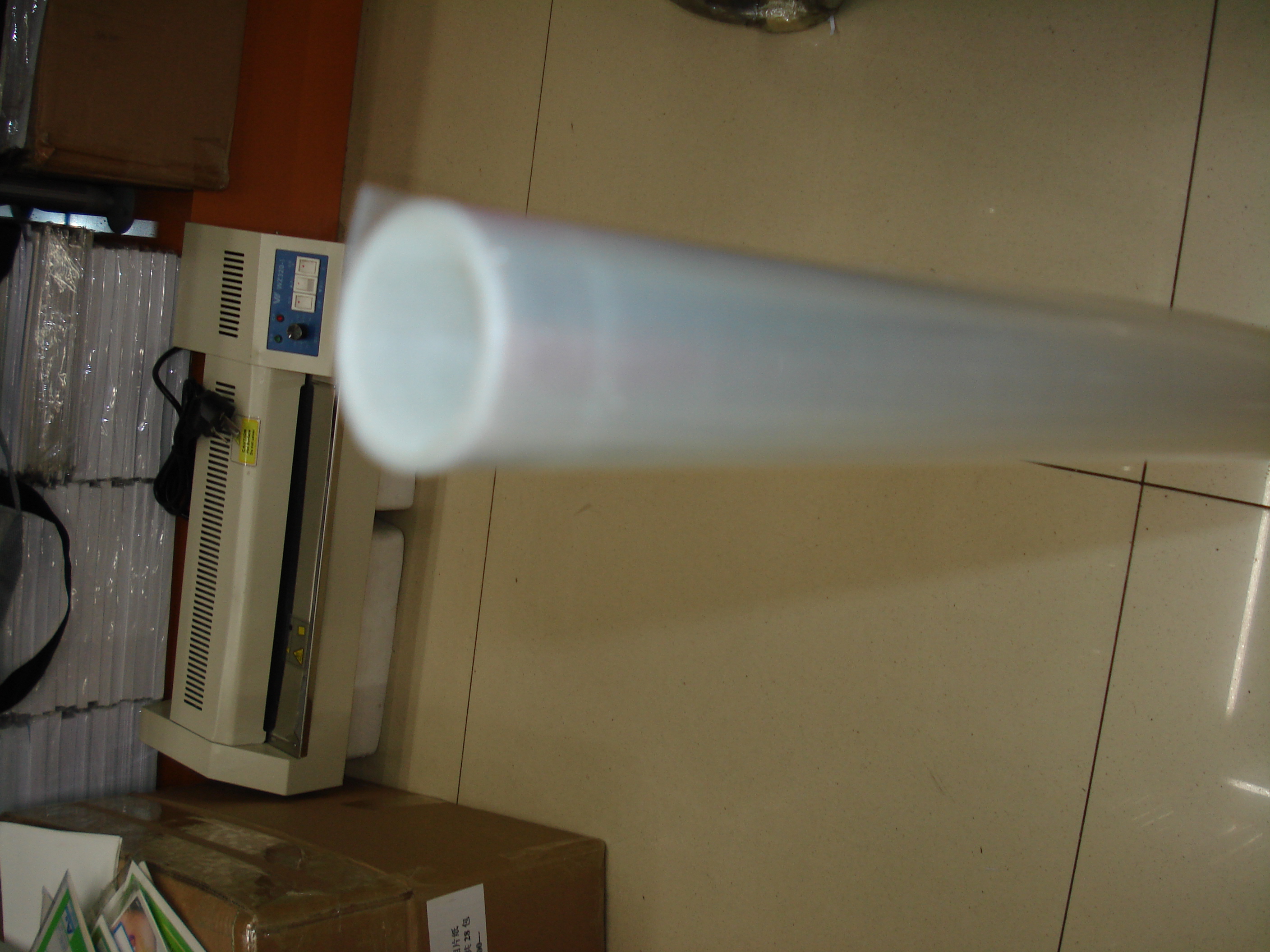 Transparent film indoor use of roll 0.61*30 meters waterproof inkjet plate film