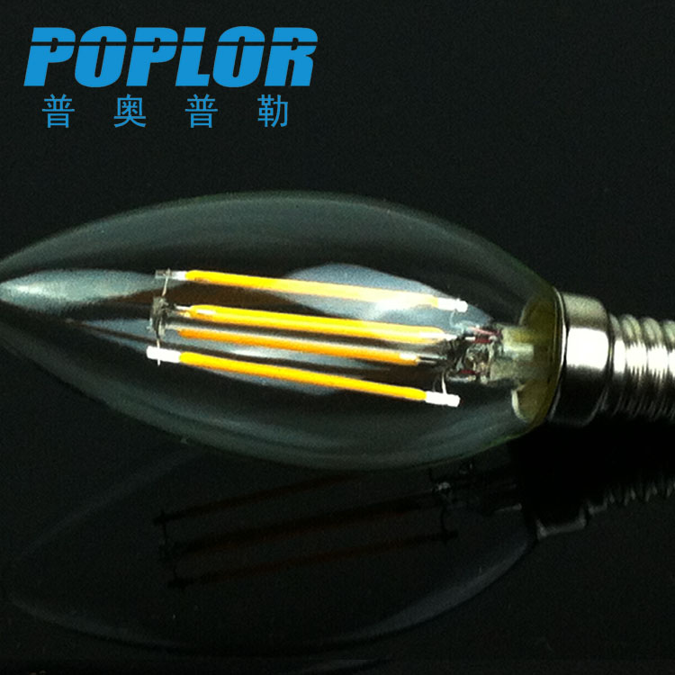 LED蜡烛灯实物图