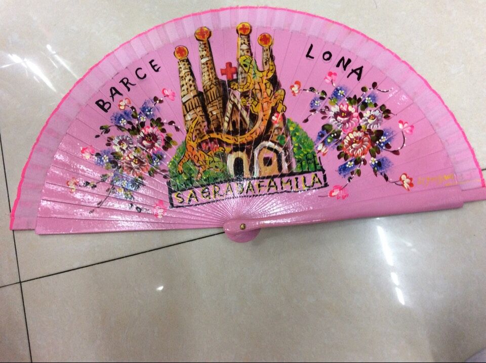 西班牙扇 喷绘扇 工艺扇