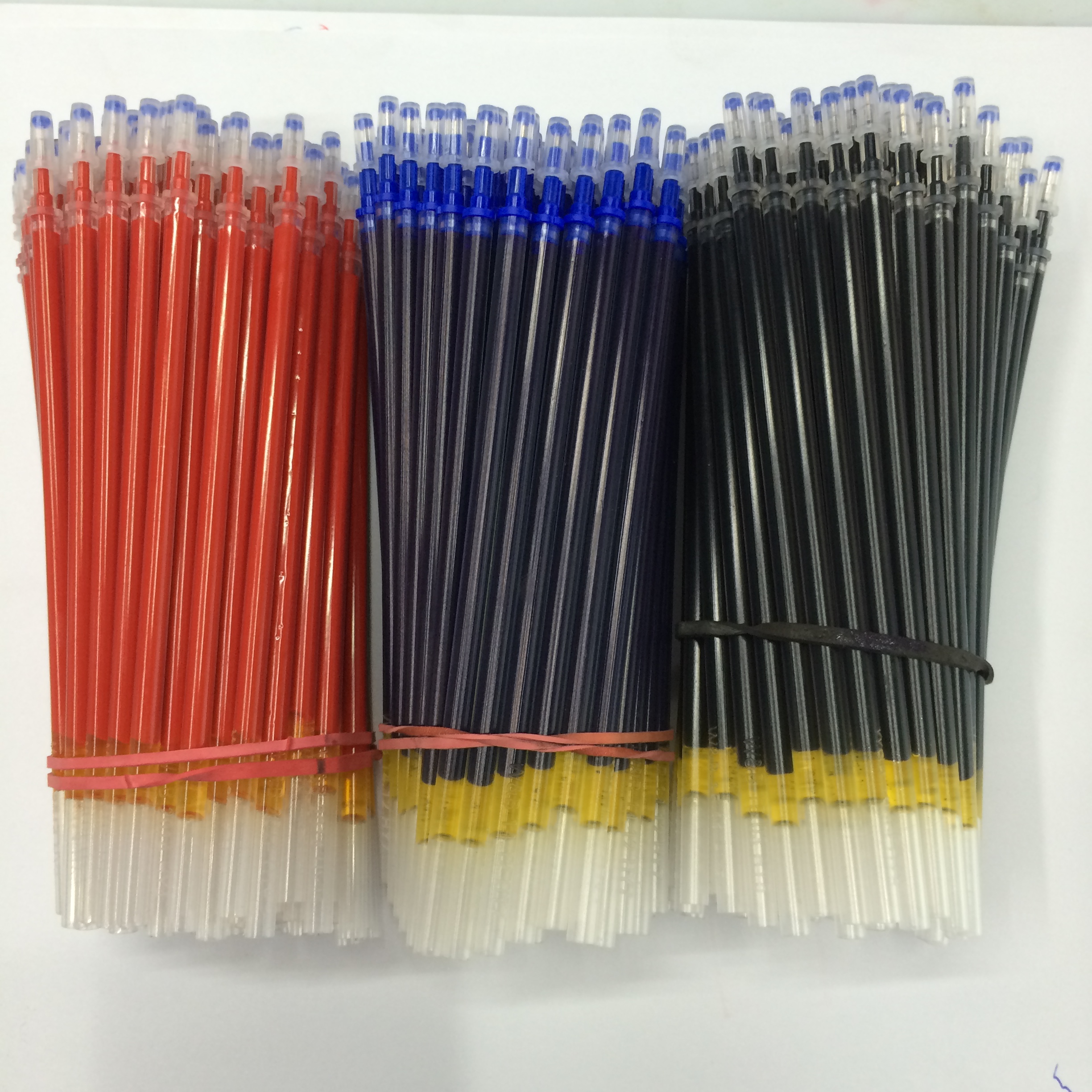 Wanbang bulk full-needle neutral pen reflow blue water pen reflow 0.38mm Application Scenario