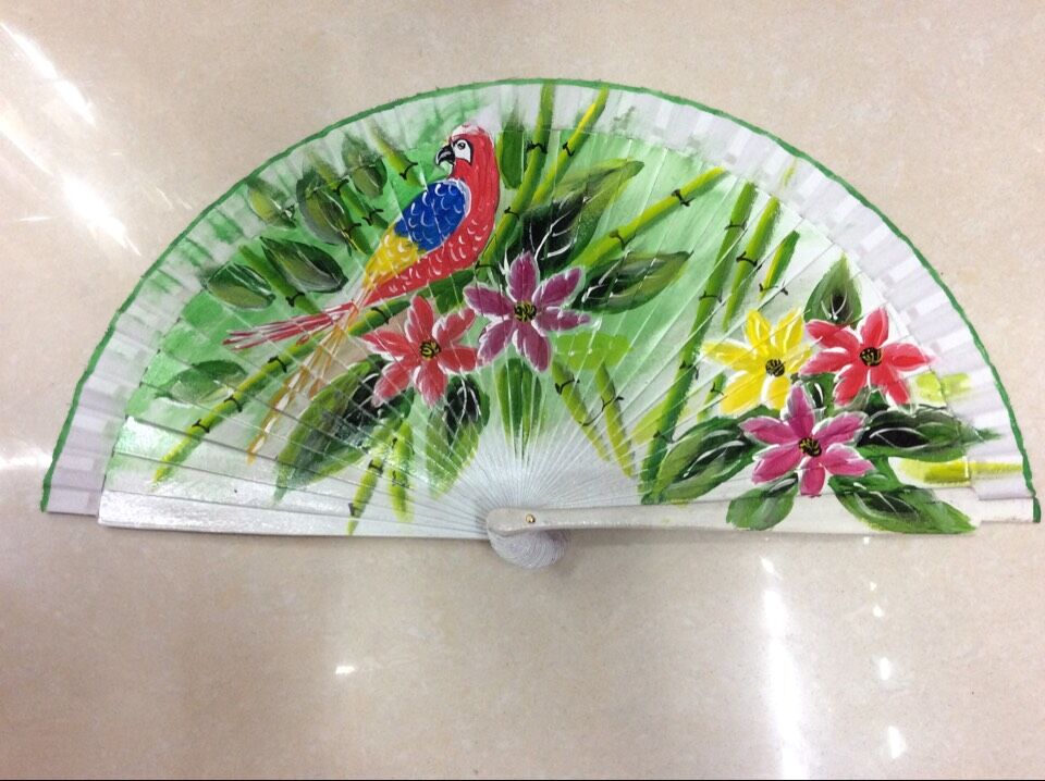 西班牙扇 喷绘扇 工艺扇