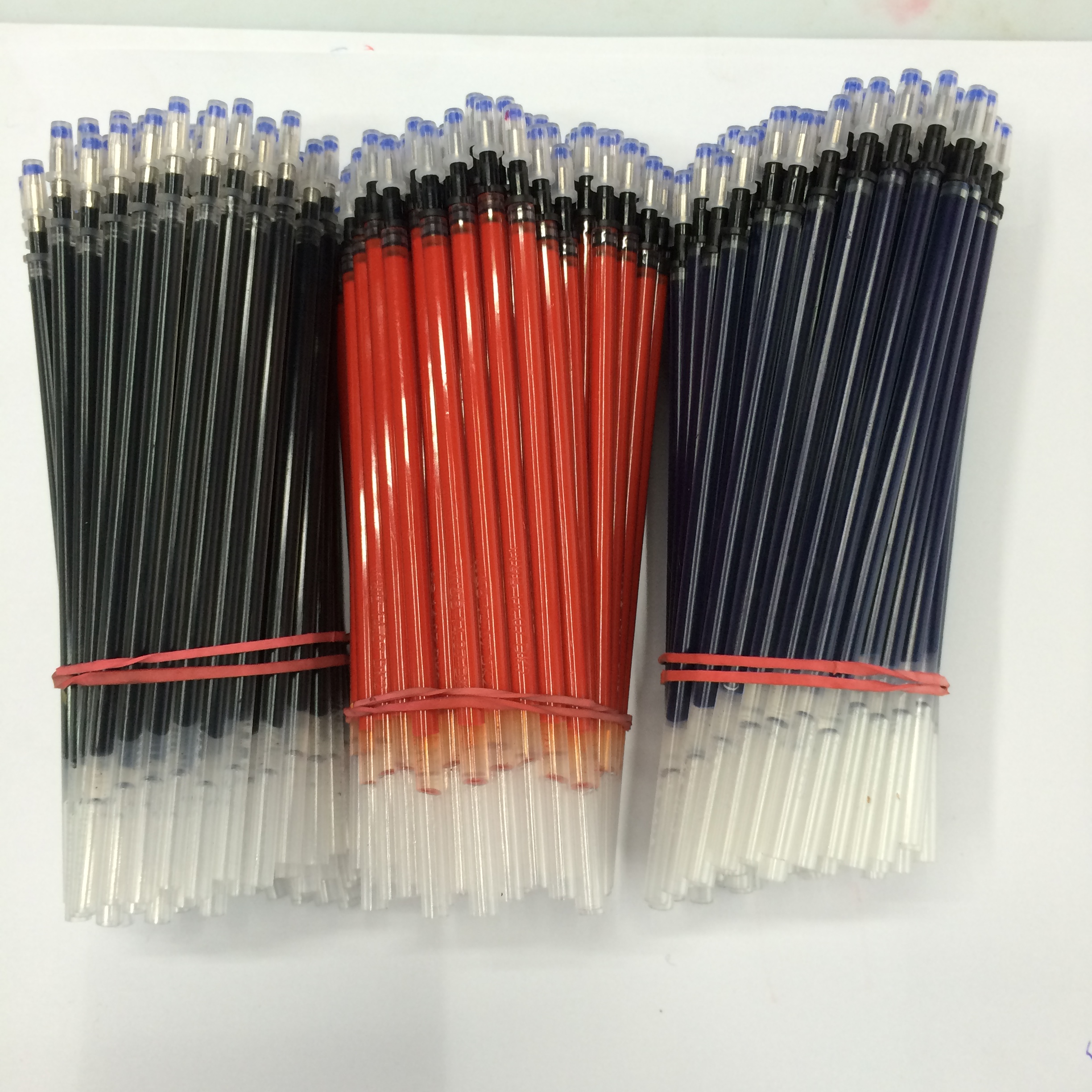 Wanbang bulk bullet gel pen refills, black water pen refills, 0.5mm Application Scenario