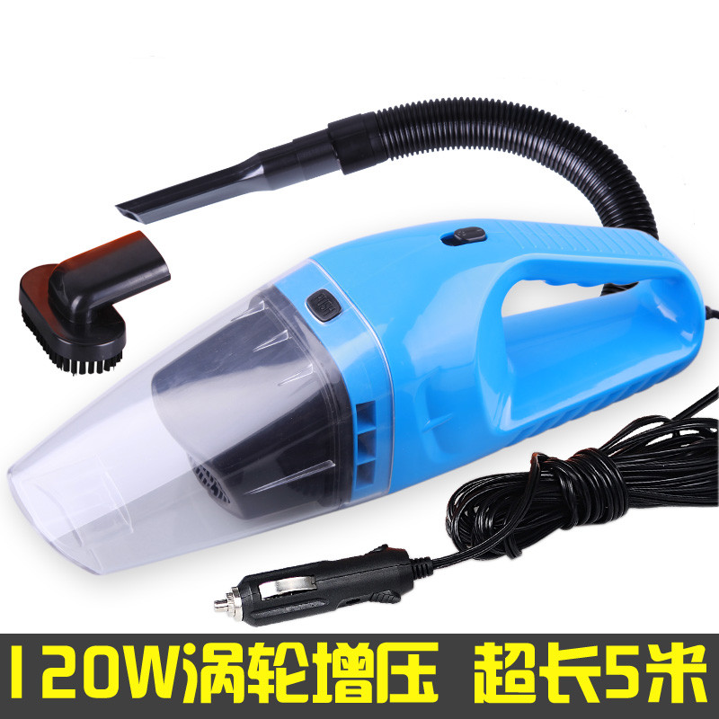 车用大功率手持无线电动吸尘器120W多功能汽车吸尘机宠物美容家用小家电 车用吸尘器细节图