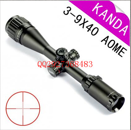 Kangda ordinary 3-9x40 white print scope with jig