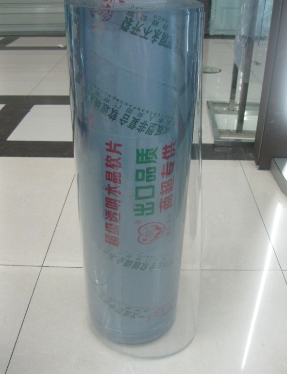 谢人PVC软玻璃PVC桌布桌垫防水防油抗老化一次性成型