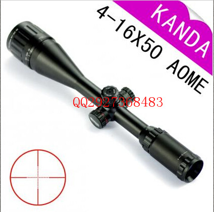 Kangda 4-16x50 white print scope with jig