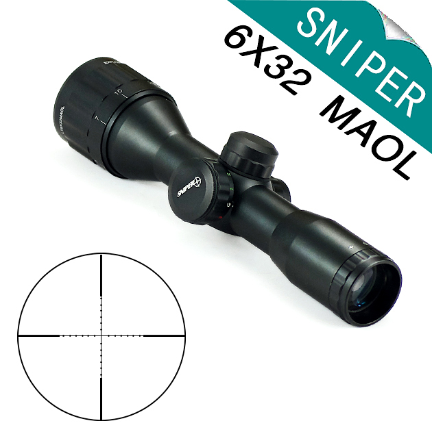 Sniper 6x32AOE sight short sight feed fixture