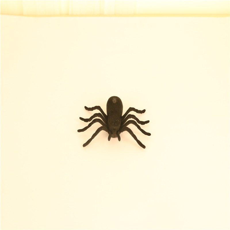 厂家直销塑料蜘蛛 可植绒 玩具蜘蛛 欢迎来样定做图