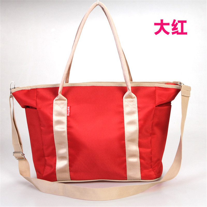Korean Fashion Mom Bag Multi-Functional Large Capacity Multi-Pocket Mom Bag Specification drawing