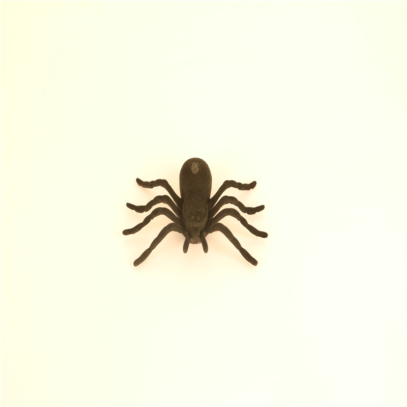 Manufacturers Direct Plastic Spider Can Flock Toy Spider Welcome To Sample Custom Specification drawing