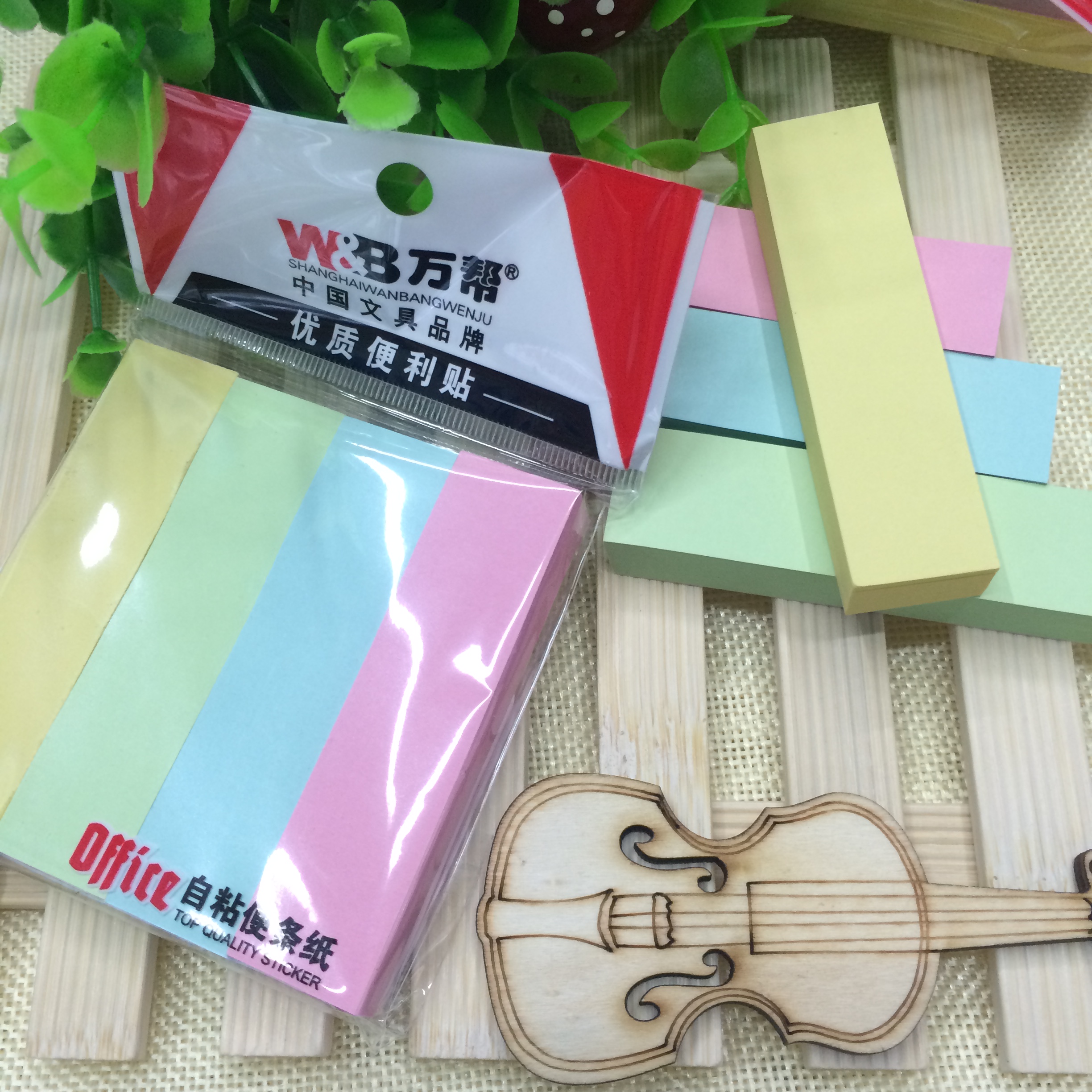 wb-1815 Light Color 4 Color 3*3 Sticky Note Mini Notepad Specification image