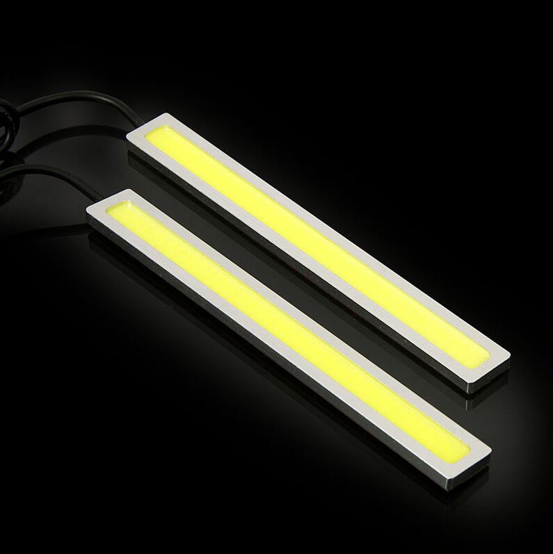 COB日行灯 led日间行车灯 超薄防水日行灯                汽车用品汽车用品led