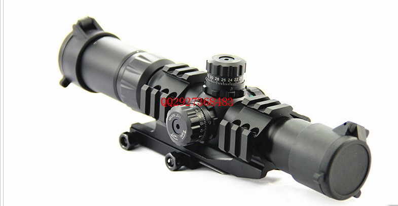 30 diameter speed sight 1.5-4x30 scope comes with 20 integral fixture rails