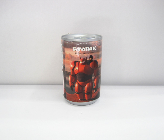 2015 New Big White Cartoon Series 30-piece cola wet wipes Soft wet wipes details Picture