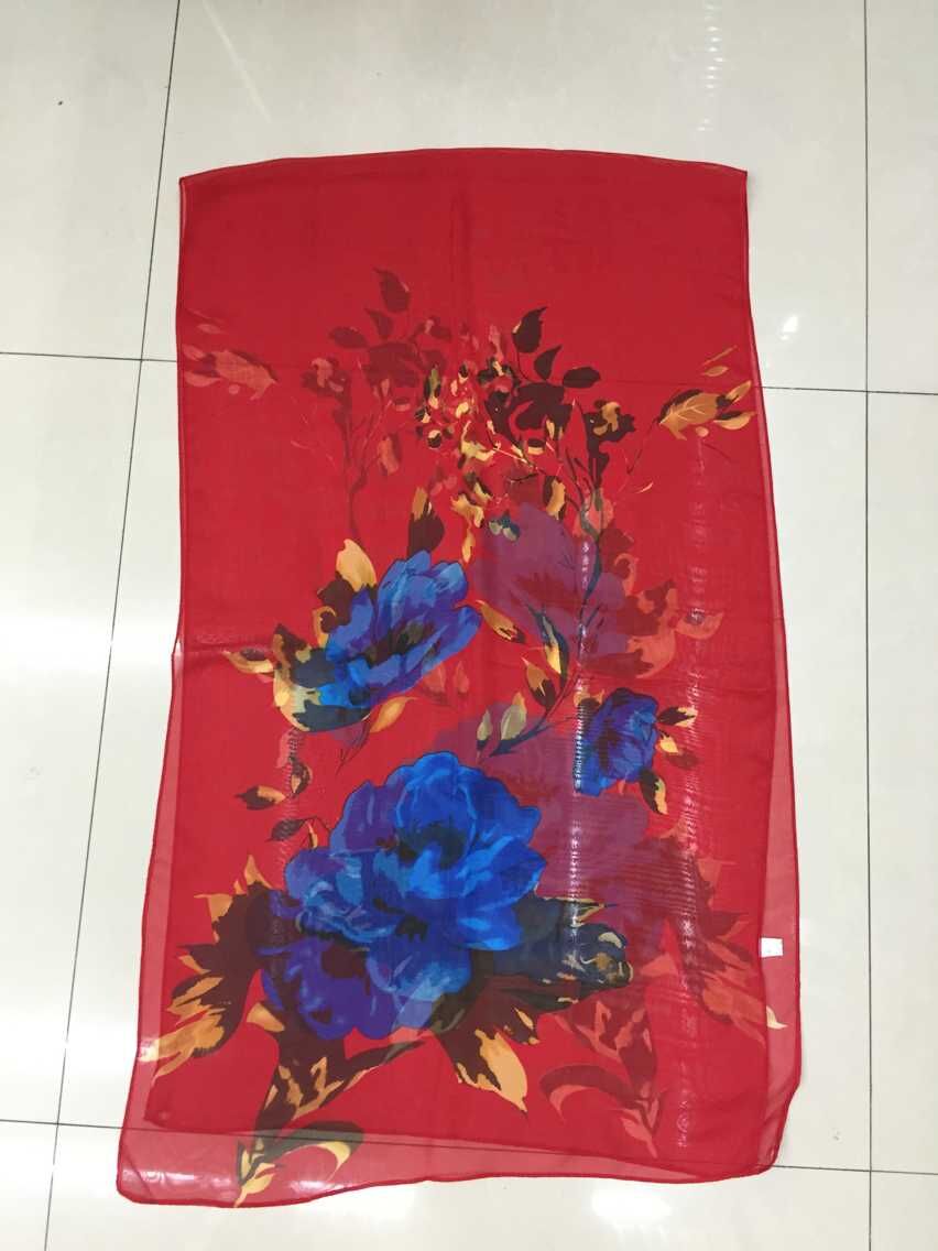 Color Matching Striped Snow Imitation Scarf details Picture
