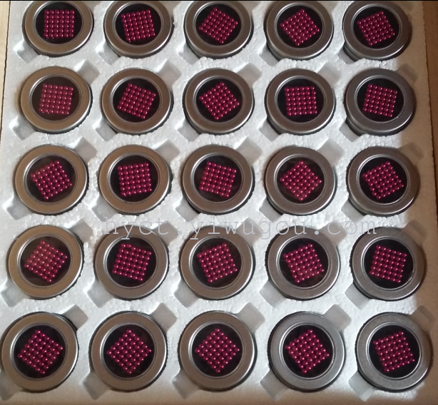 厂家直销磁铁彩色巴克球 益智玩具磁铁细节图