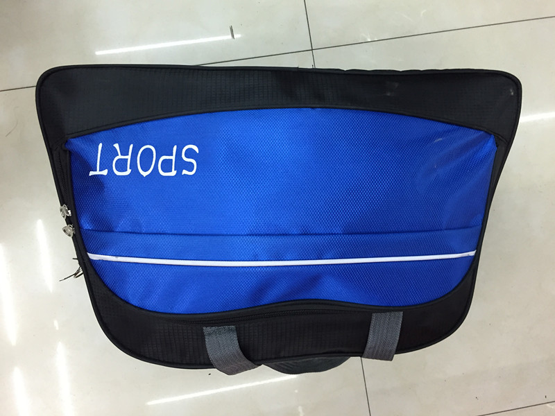 蓝色运动休闲包 挎包 休闲包 运动背包