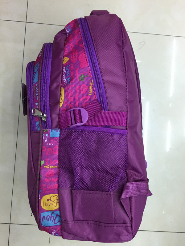 2015新款 女生红色时尚双肩包 书包 旅行包 电脑包产品图