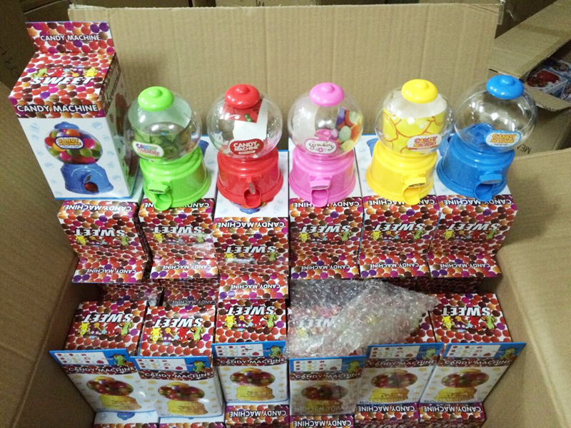 KAFKA Creative Gifts 128 candy machine, cute Gummy candy machine, novel and unique Piggy bank