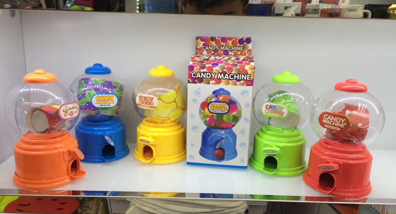 KAFKA Creative Gifts 128 candy machine, cute Gummy candy machine, novel and unique Piggy bank details Picture