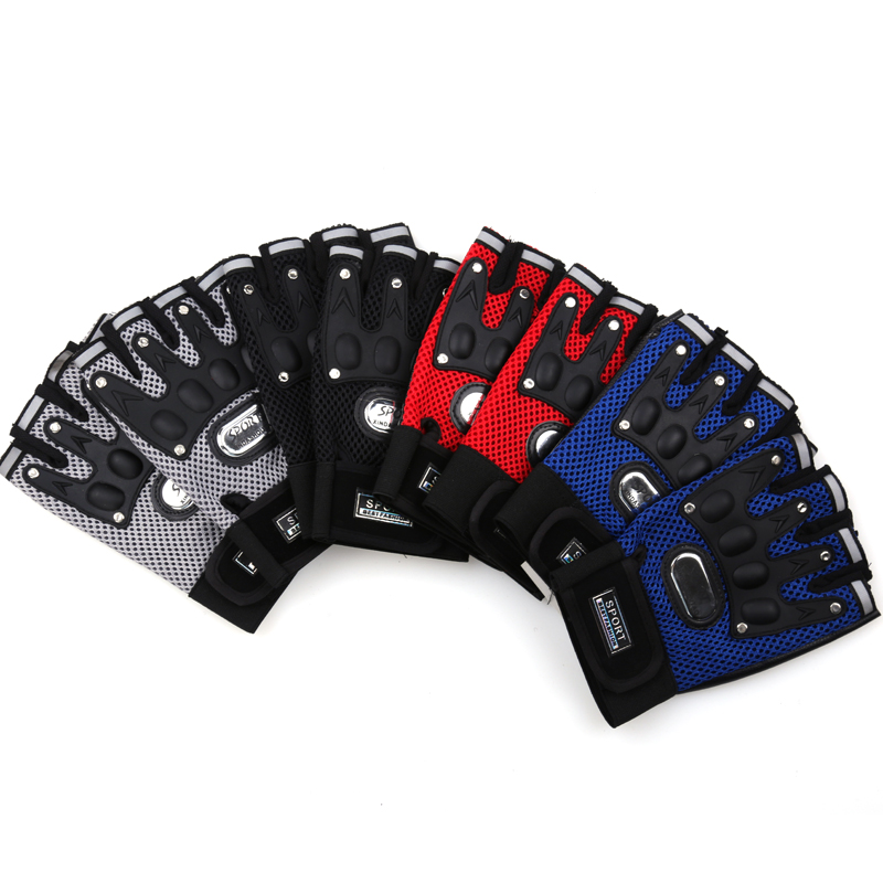 透气健身运动手套半指手套骑车手套防滑手套