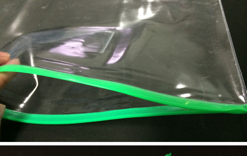 A5 Transparent File bag 12 wire waterproof edge bag Data storage bag note edge bag thumbnail