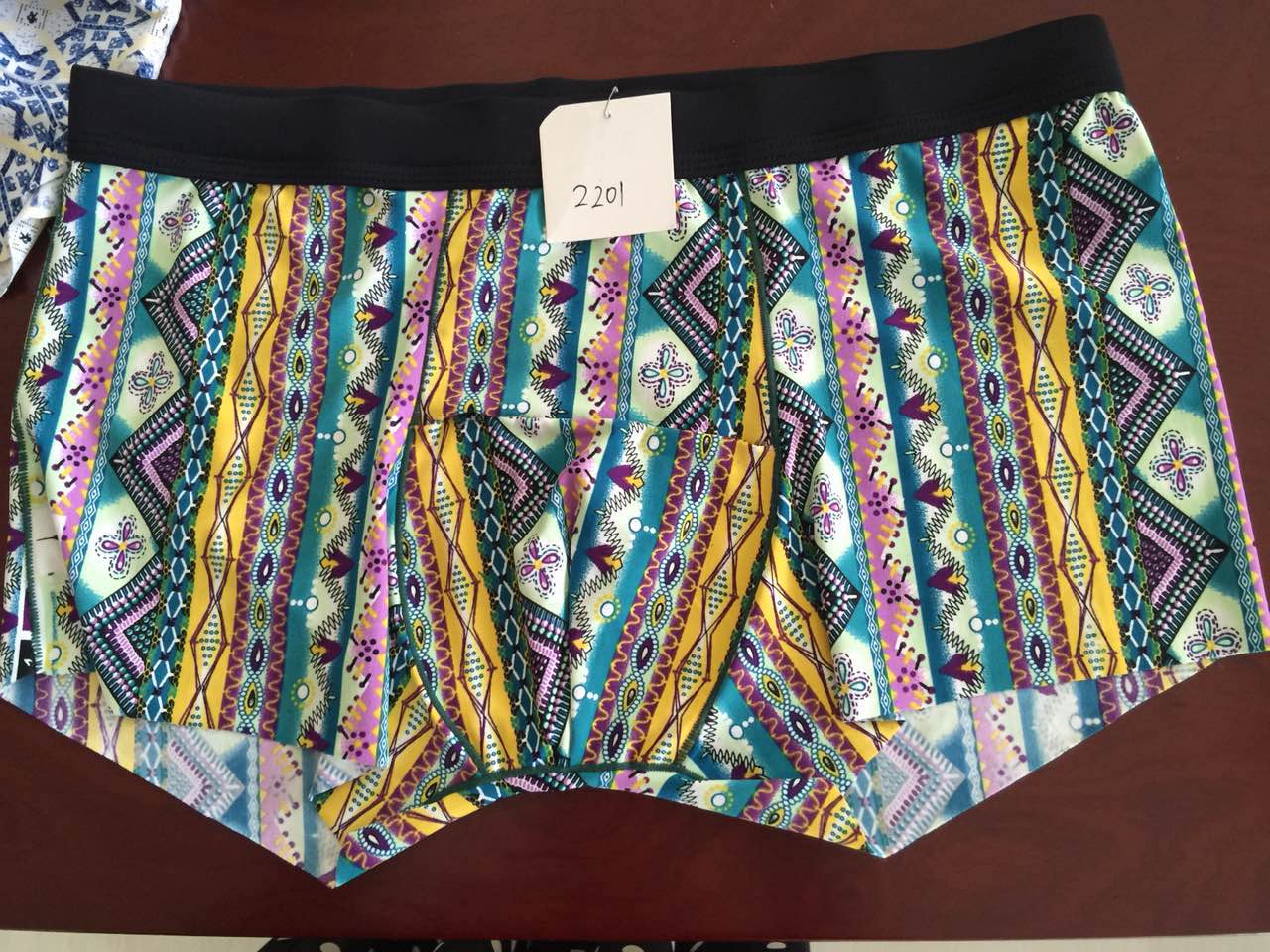 Men's Shorts, Briefs, Boxers Specification drawing