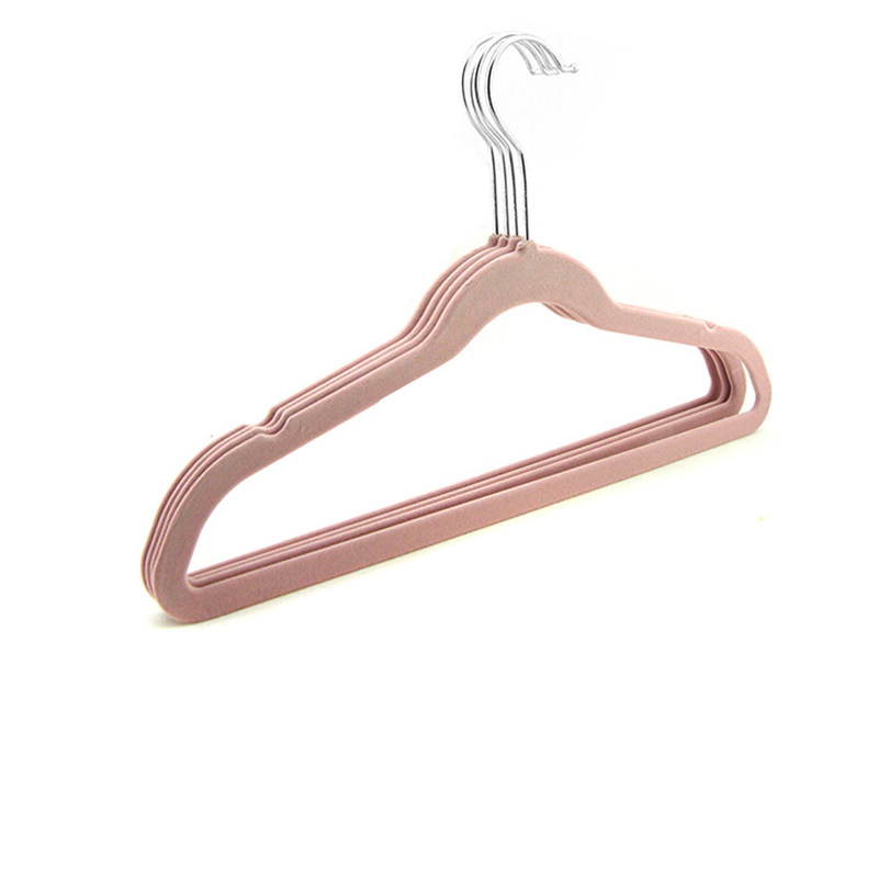 植绒衣架 防滑魔术衣架 多功能衣架细节图