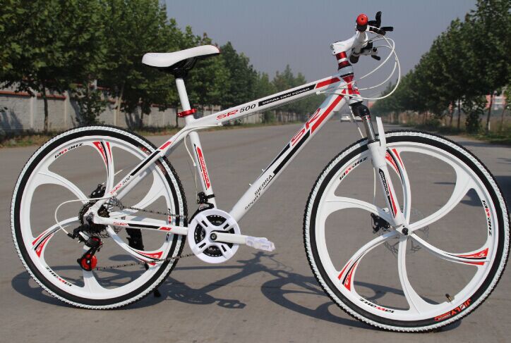 一体轮 山地自行车 自行车