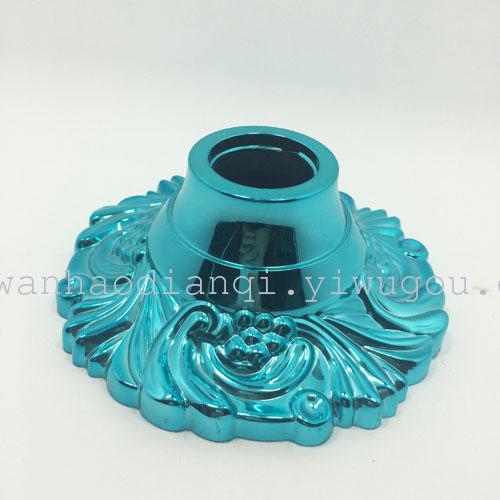 Colorful spray-painted multi-color plastic lamp heads with patterns, colorful decorative paintings, and multi-purpose lamp holders Specification image