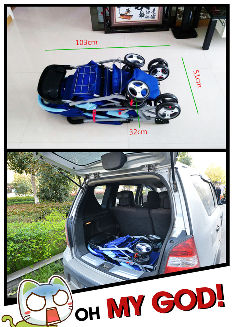 Twin stroller Specification image