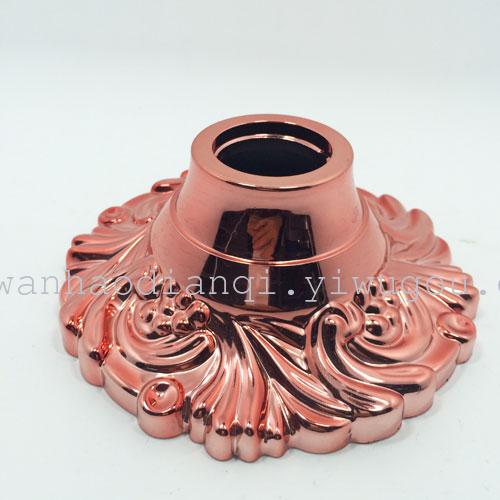 Colorful spray-painted multi-color plastic lamp heads with patterns, colorful decorative paintings, and multi-purpose lamp holders details Picture