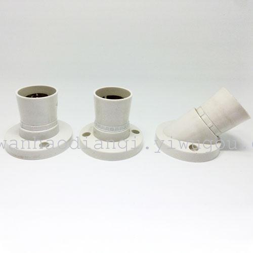 Screw-type E27 lamp cap, bayonet B22 plastic bakelite LED multi-purpose small-socket lamp cap Specification image