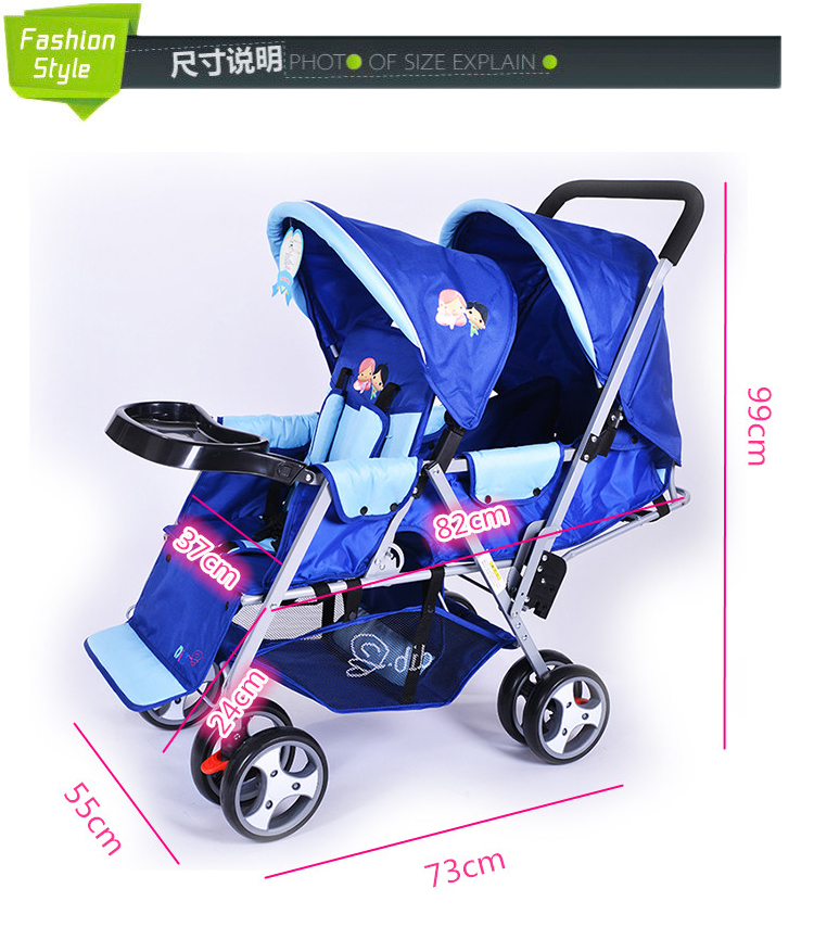 Twin stroller details Picture