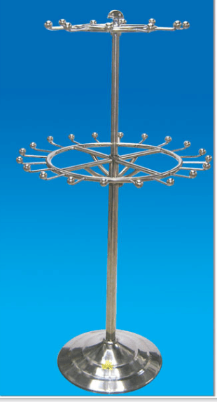 不锈钢 皮带货架 商场货架 皮带展架