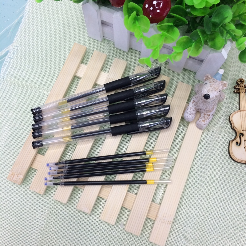 Mixed batch 3529 of 5 pens +5 refillable gel pens for office and student supplies Application Scenario