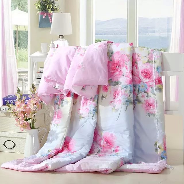 Air-conditioned quilts, bedding, summer, manufacturer, foreign trade, Tencel, all-cotton, mint flavor, mosquito repellent Specification image