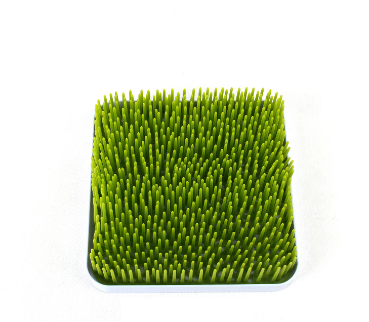 Small lawn baby bottle rack Green grass baby bottle drain machine baby bottle drying rack water cup drying rack new strange