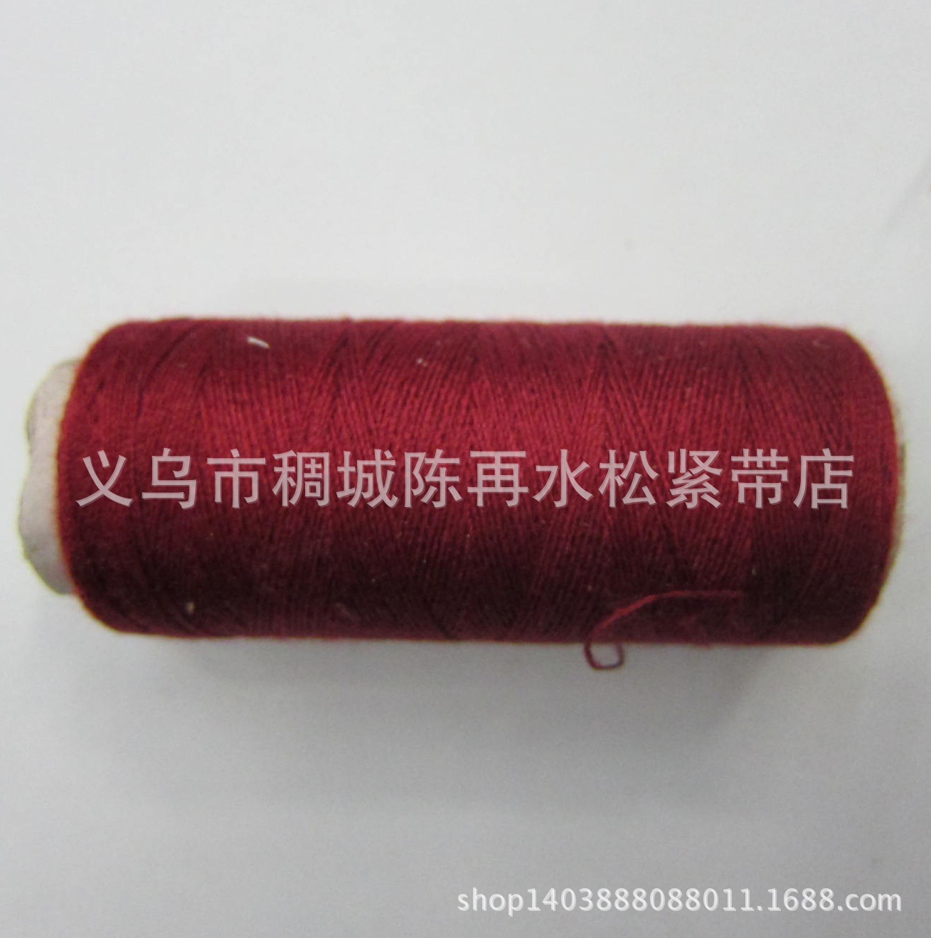 DIY手缝线 缝纫线 彩色涤纶线 机缝线细节图