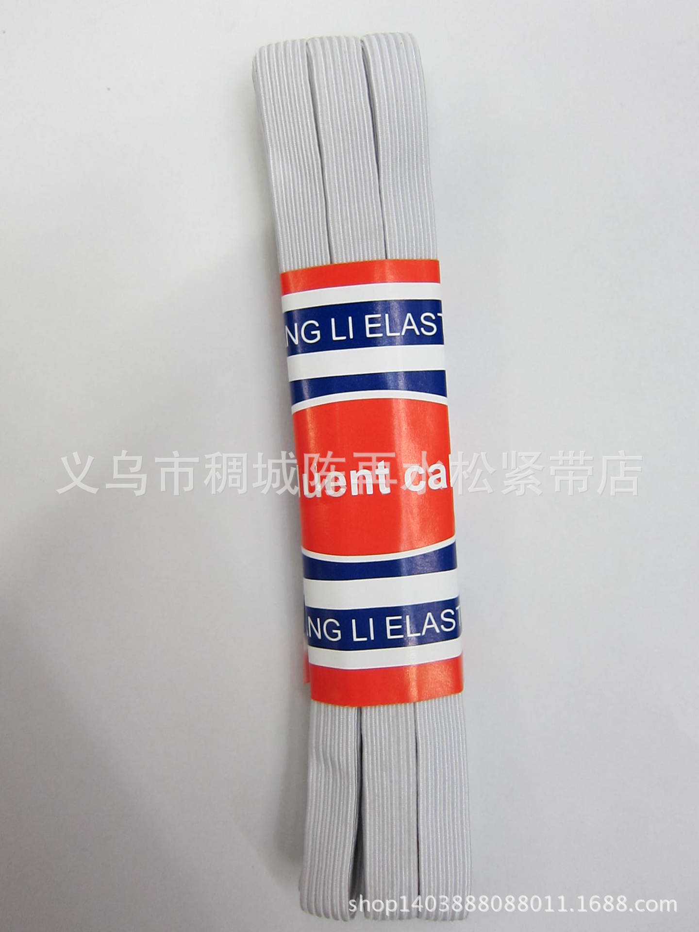 【厂家直销】进口松紧带批发现货0.9cm 扁松紧带走马带产品图