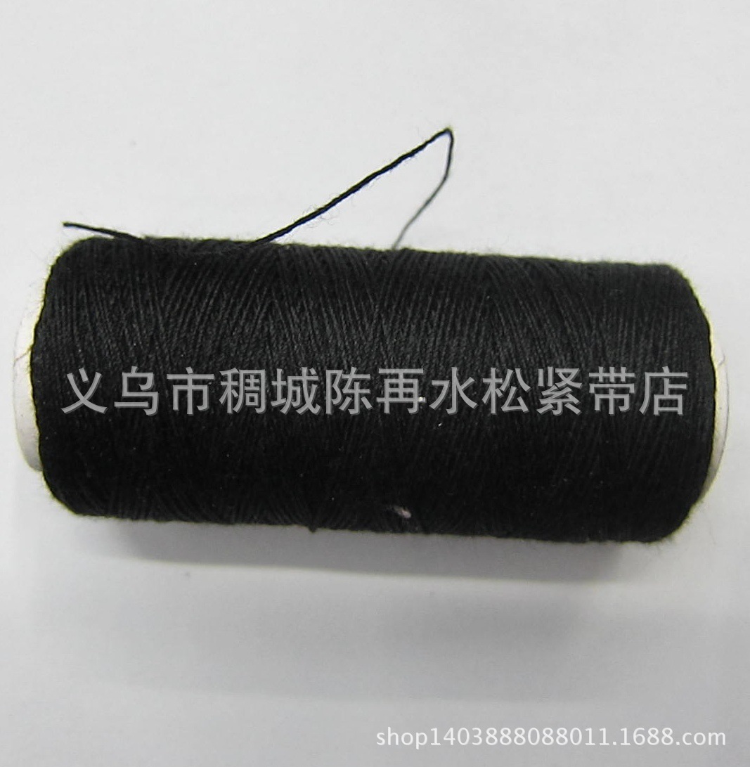DIY手缝线 缝纫线 彩色涤纶线 机缝线细节图