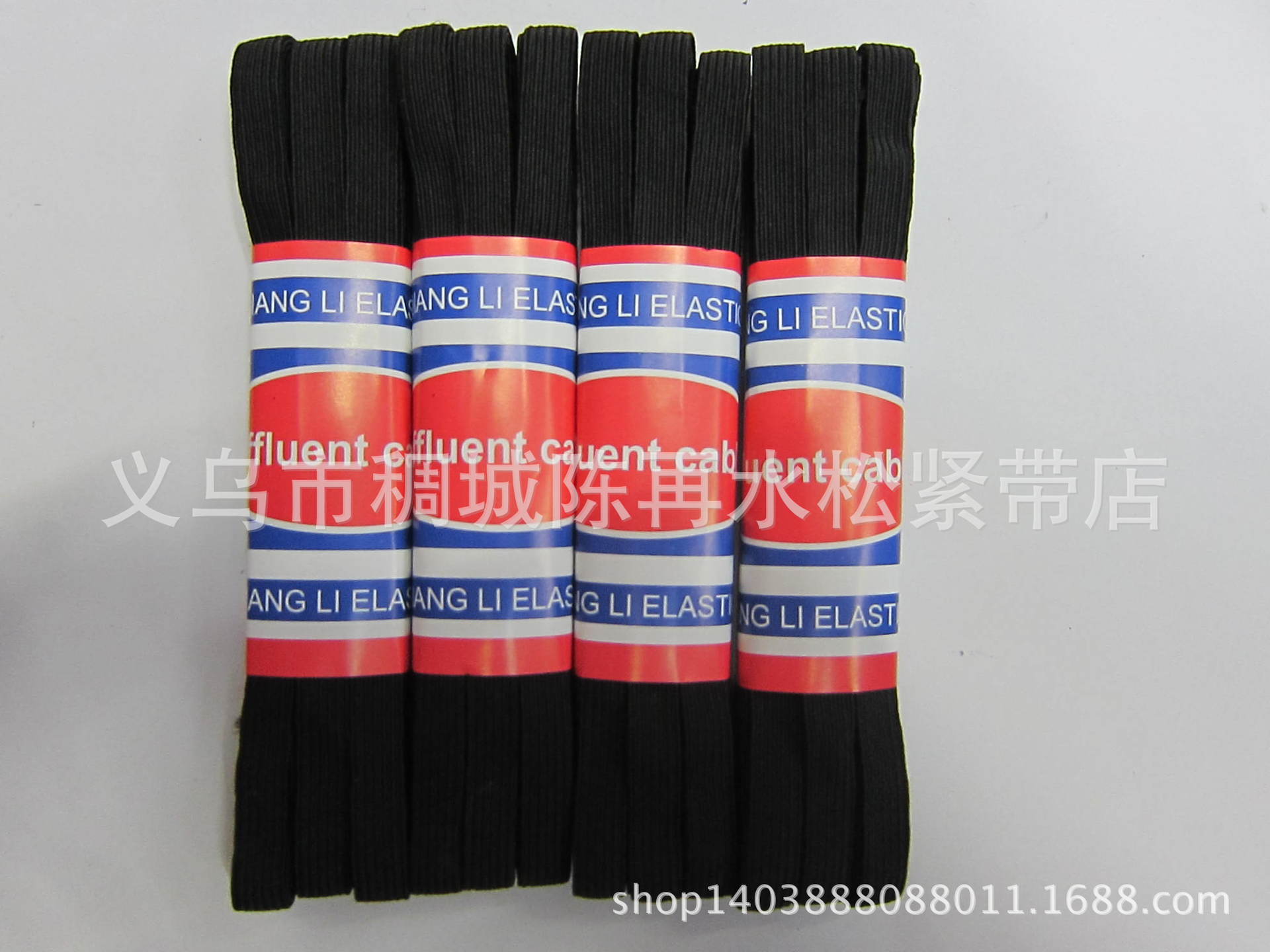 【厂家直销】进口松紧带批发现货0.9cm 扁松紧带走马带细节图