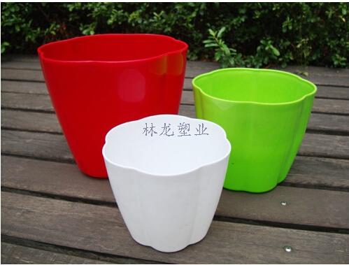 Manufacturers wholesale flower petal pumpkin flower pot meaty flower pot plum flower pot 6602
