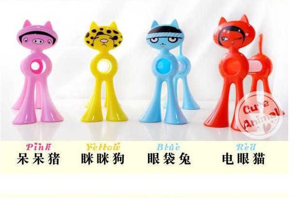 动物家族纸巾抽卷纸架 纸巾架 创意卷纸纸巾架厂家处理产品图