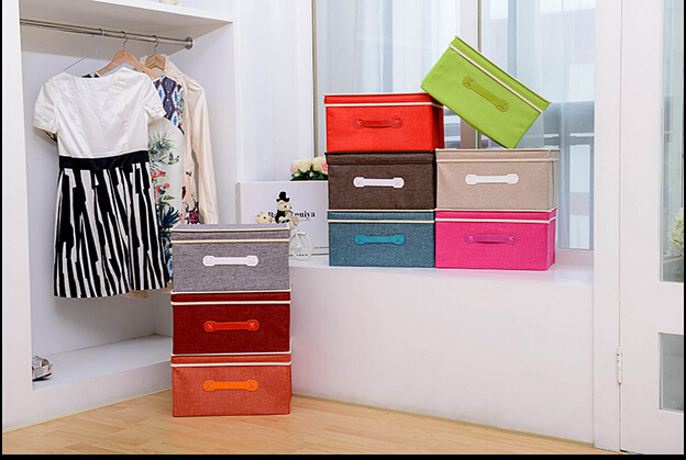 Linen Storage Box Non-Woven Storage Box Organizer Box Utility Box Storage Box Application Scenario
