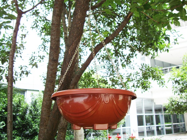 Manufacturers wholesale new chain pot hanging basket pot chlorophyta condole flower pot dual-use pot CD330