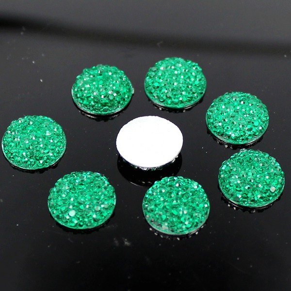 12mm 200pcs 树脂贴钻 DIY满天星树脂钻