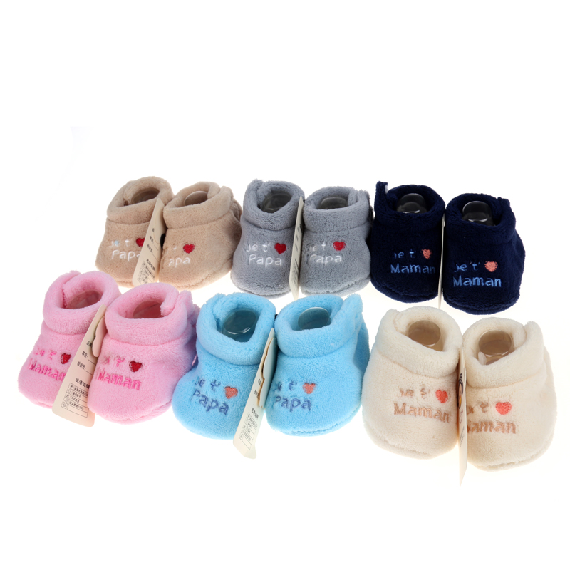Shirley Baby little Heart baby shoes Toddler shoes cotton shoes winter shoes warm baby shoes 9001M